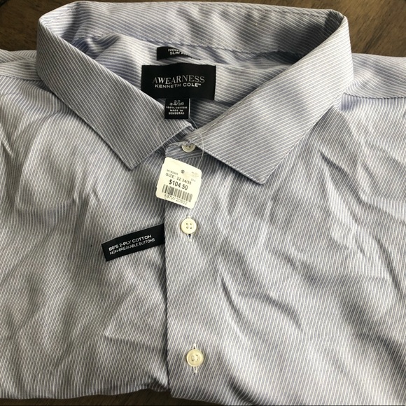 Awareness Kenneth Cole long sleeve dress shirt - Picture 1 of 1